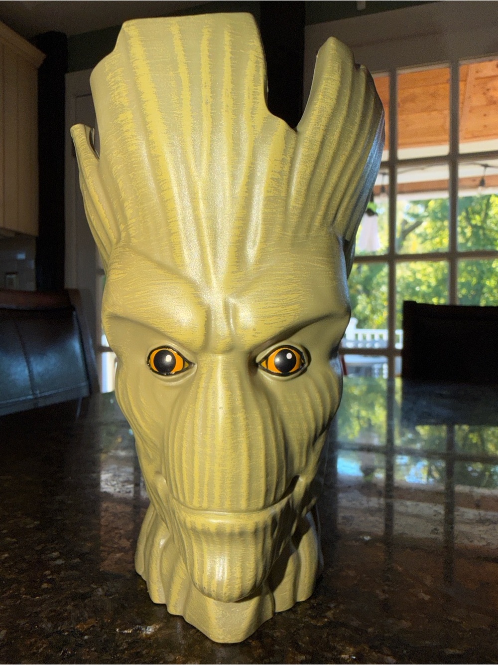 Groot Green Tree-Character Ceramic Mug - Whimsical Home Accent